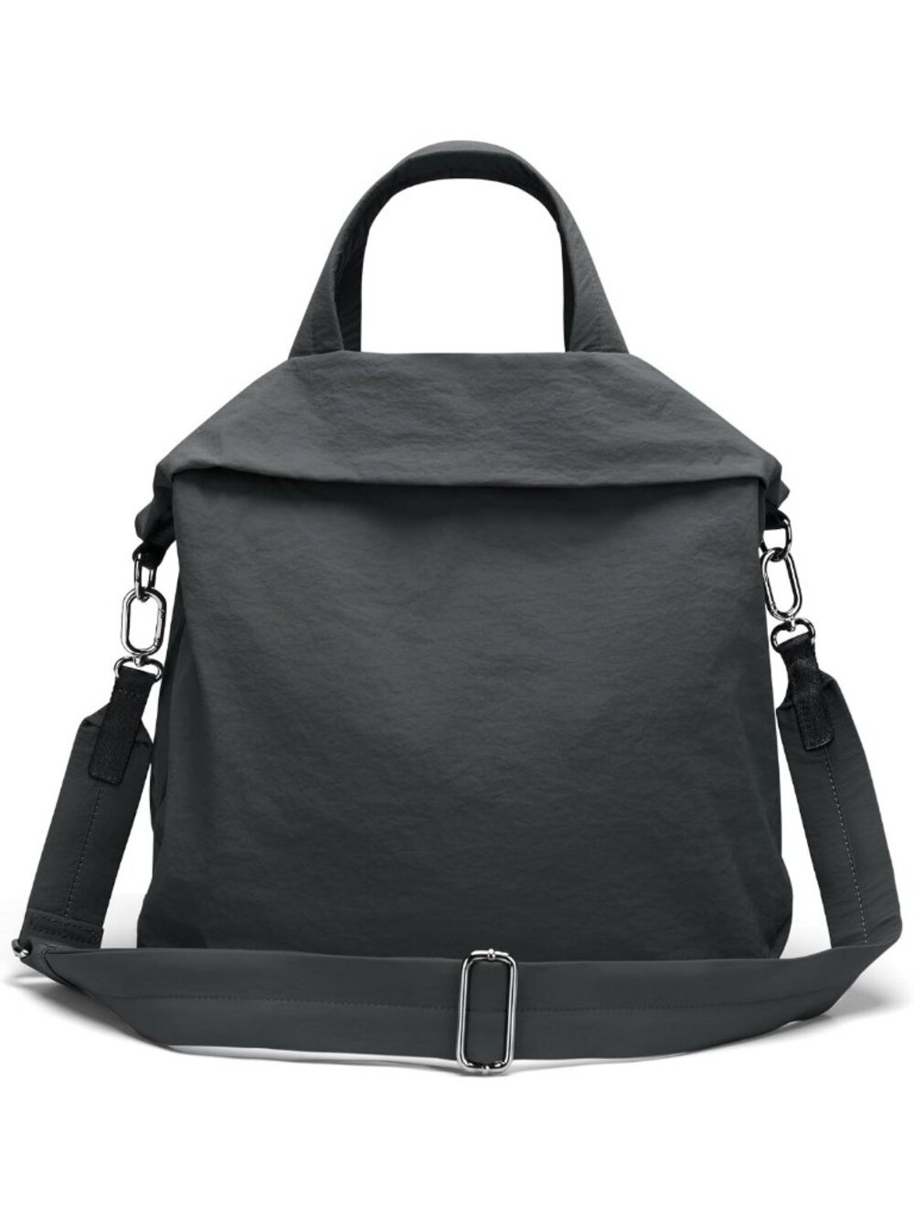 Large Nylon Hobo Crossbody Bag for Women, 19L Tote Handbag with Straps for